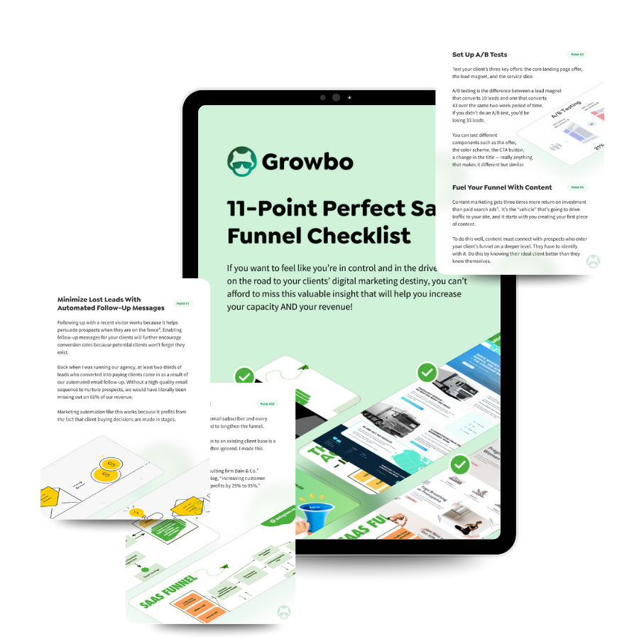 11-Point Perfect Sales Funnel Checklist preview